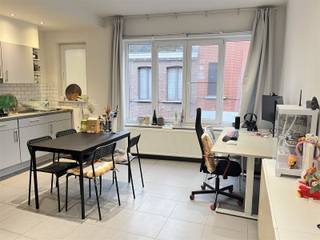 Appartement met 1 slaapkamer en terras in centrum Mechelen.