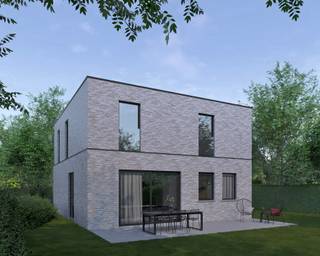 INDELING VAN DE WONINGGELIJKVLOERS- Inkomhal- Gastentoilet- Leefruimte met open keuken- Trap naar boven- Inpandige garageEERSTE VERDIEP- Nachthal-...