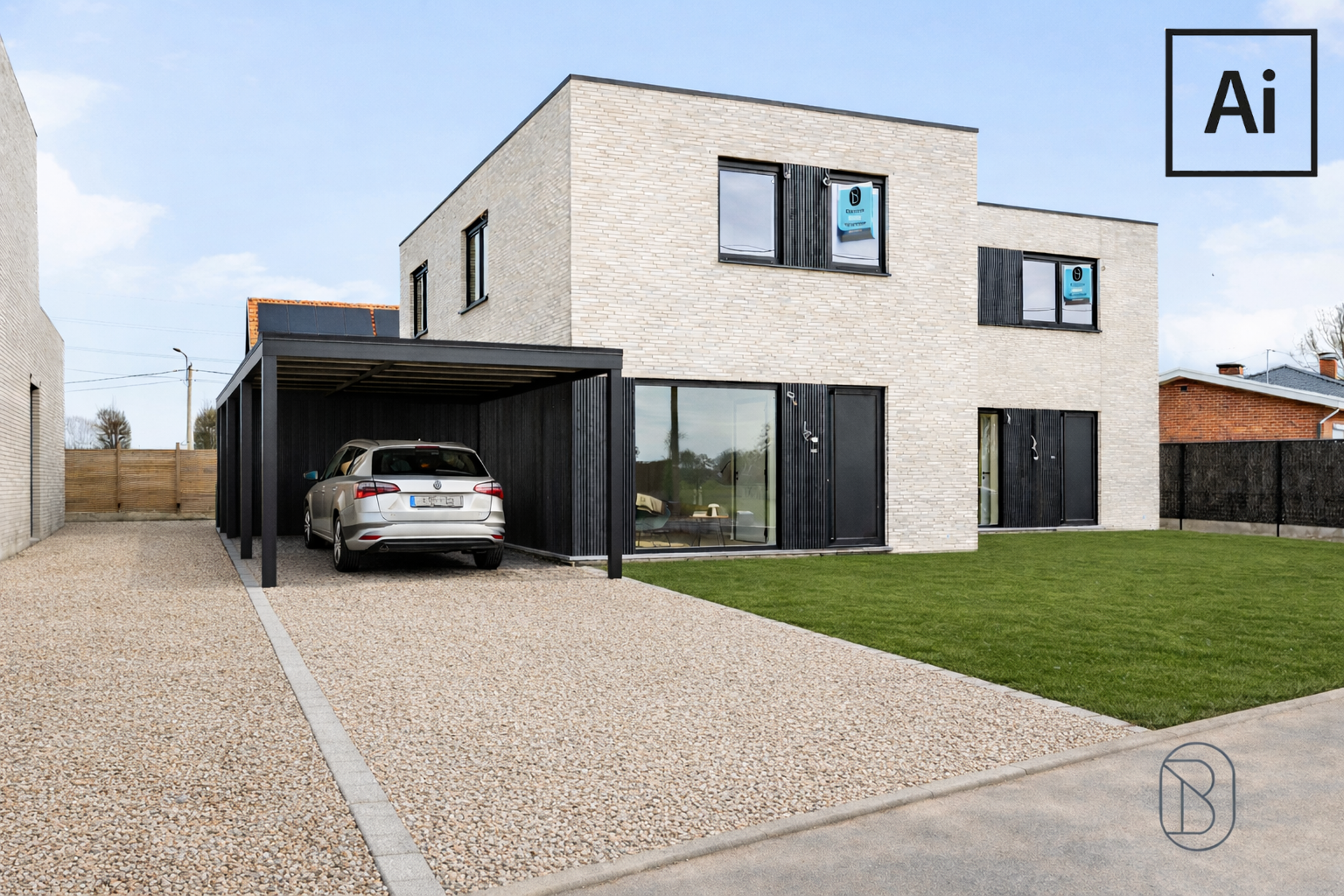 Landelijk gelegen nieuwbouwproject in Sint-Eloois-Vijve - foto 2
