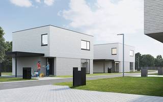 Le projet résidentiel contemporain, composé de 11 lots, dont 3 bâtiments ouverts et 8 bâtiments semi-ouverts. Sur ces lots, des maisons avec jardin...