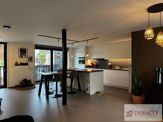 Appartement met prachtig uitzicht en twee slaapkamers te Herselt.Dit appartement bestaat uit een aparte ingang, gastentoilet, leefruimte met open...