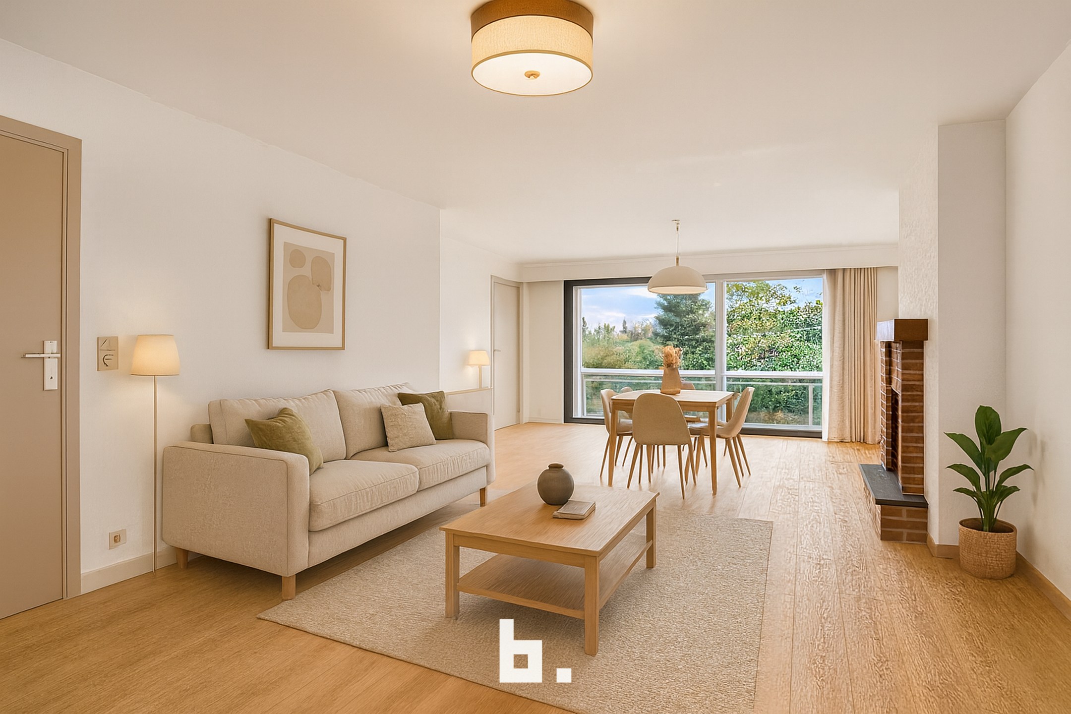 Lichtrijk 2-slaapkamerappartement met groen uitzicht en topligging in Roeselare - foto 2