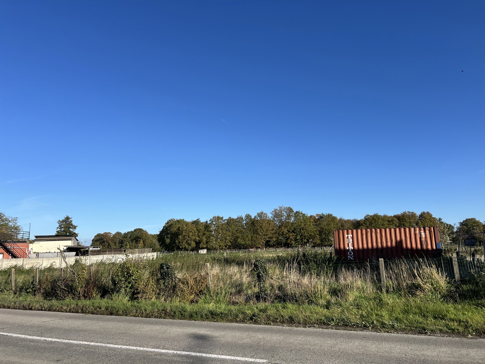 Bouwgrond voor OB (1.235m²) met achteraan agrarisch gebied - foto 2