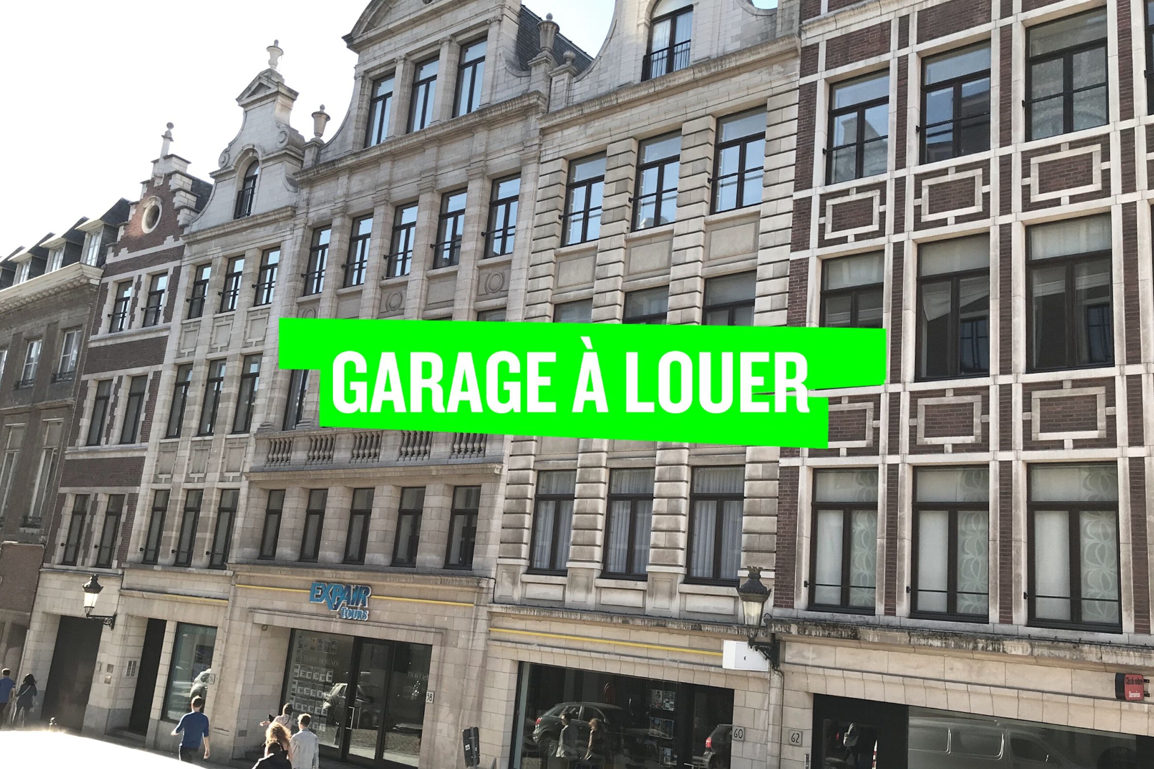 Garage à louer à Ville de Bruxelles