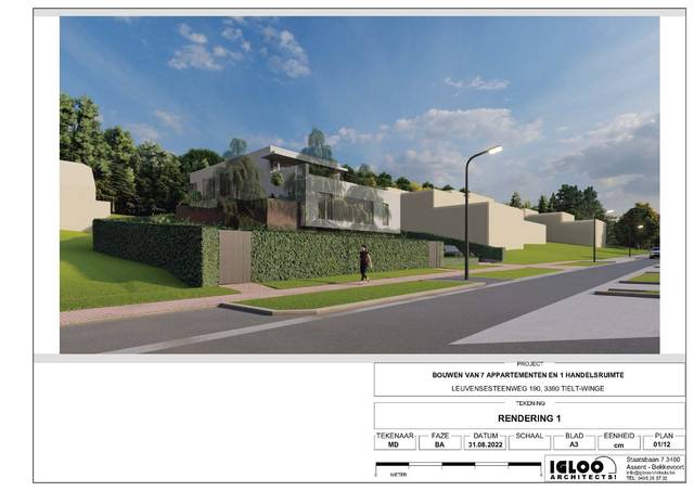 Project for sale in Sint-Joris-Winge