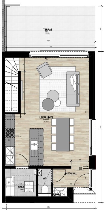 HOB Nieuwbouwwoning met parkeerplaats naast de woning (Lot 11) - foto 4