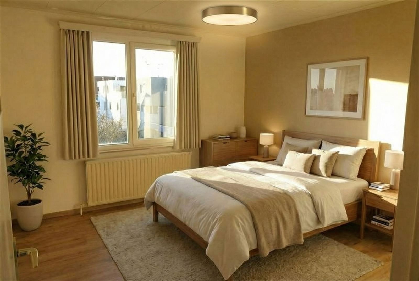 Appartement op tweede verd met mooi groen zicht, 2 slaapkamers - foto 4