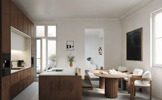 Exclusief en karaktervol herenhuis appartement met 2 slaapkamers en uitzonderlijk terras op een toplocatie!Voor meer informatie, mail naar...