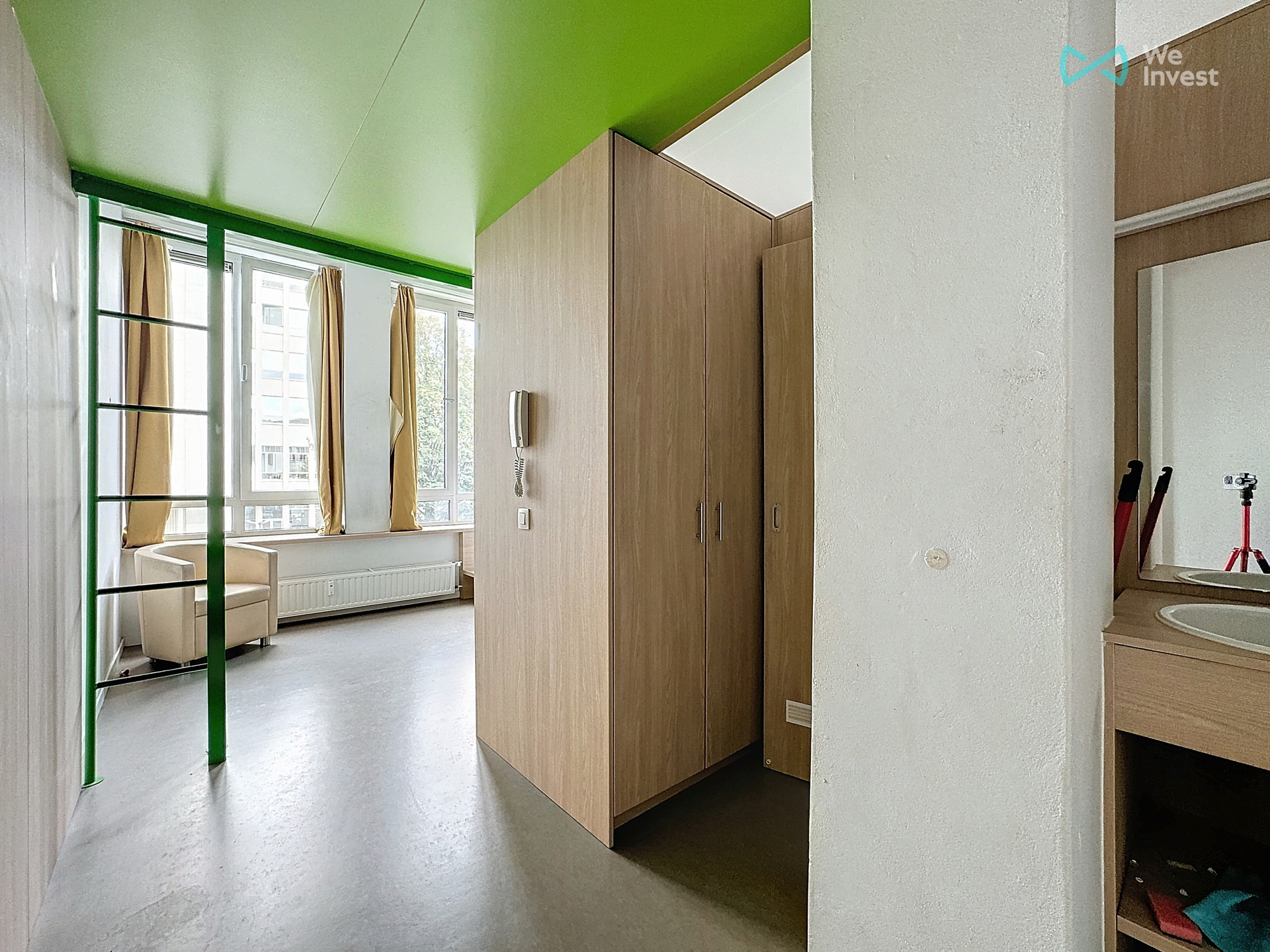 Studentenkamer in een rustige straat met groen kotlabel  - foto 5