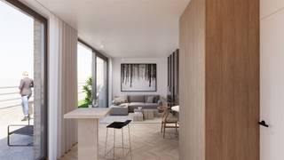 Discover this beautiful apartment in bustling Laeken, ideal for those looking for comfort and modernity. With a living area of 100m², this apartment offers a spacious and bright interior perfect for a dynamic lifestyle.Upon entering, you are welcomed into an inviting living space with large windows that provide an abundance of natural light. The open layout flows effortlessly into the stylish kitchen, which is equipped with modern appliances and plenty of storage space - a dream for any cooking enthusiast.This apartment features two spacious bedrooms, each with ample closet space and incident sunlight. The master bedroom has an en suite bathroom, equipped with luxury finishes, while the second bathroom is perfectly positioned for guests or fellow residents.Although there is no garage, the convenient location near public transportation and local amenities offers great convenience. Enjoy close proximity to cozy cafes, stores and parks that contribute to a lively living environment.With its contemporary architecture and high-quality finishes, this apartment in Laeken is a unique opportunity to live in comfort and style. Don't miss this opportunity to own a characterful home in one of the city's most sought-after neighborhoods.