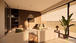 Dit penthouse is een thuis voor wie houdt van ruimte, comfort en een stijlvolle afwerking. De 3 meter hoge plafonds en brede glaspartijen zorgen...