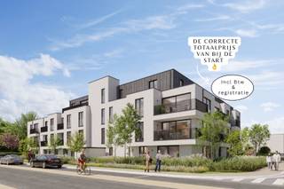 PRIJS INCLUSIEF BTW EN REGISTRATIERECHTEN ‼️En mooie extra budgetten voor de keuken en de badkamer.<br /><br />Op deze plek, op amper 10 min wandelen van het centrum, werken we samen met de bouwheer Lotus Invest ... met jaren ervaring die zich kenmerkt door zijn grote betrouwbaarheid en betrokkenheid ... aan iets heel bijzonders. <br />Een unieke residentie dat rust en comfort biedt met 22 appartementen, ondergrondse parkings, fietsenstallingen en extra bergingen.<br /><br />Het project omvat 1, 2 of 3 slaapkamers met bewoonbare oppervlaktes tussen 65m² en 136m². <br />Een privatieve tuin of een ruim terras? Een extra berging of een parkeerplaats?<br />Alles is nu nog mogelijk en bespreekbaar.<br /><br />U kan rekenen op een energiezuinig leven dankzij duurzame technieken zoals geothermie en ventilatiesysteem C+<br />Vloerverwarming en zonnepanelen maken het plaatje compleet om een vooruitstrevende EPC score te behalen.<br />Een slimme keuze voor vandaag en morgen. <br /><br />Op zoek naar een thuis of goeie investering, maak dan zeker een afspraak met Fabienne 0475/34.00.40 om naar de info week te komen op ons kantoor. Wij maken uw aankoop op plan eenvoudig, duidelijk en overzichtelijk. We bekijken alle mogelijke plannen en gewenste inrichtingen. Kortom we begeleiden u tot wanneer u de sleutels ontvangt zodat u zorgeloos kan verhuizen. <br /><br />Een mooie en vooral interessante korting voor de snelle beslissers en specifiek op dit moment nog alle mogelijkheden om uw droom appartement naar keuze en wensen in te richten. <br /><br />De start van de werken is ondertussen gebeurd en we voorzien de oplevering in het laatste kwartaal van 2027.