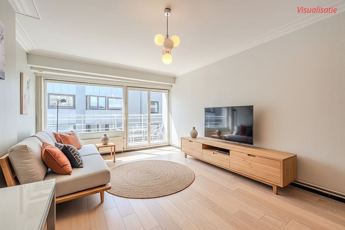 Lichtrijke studio te koop met zijdelings zeezicht en terras! - foto 4