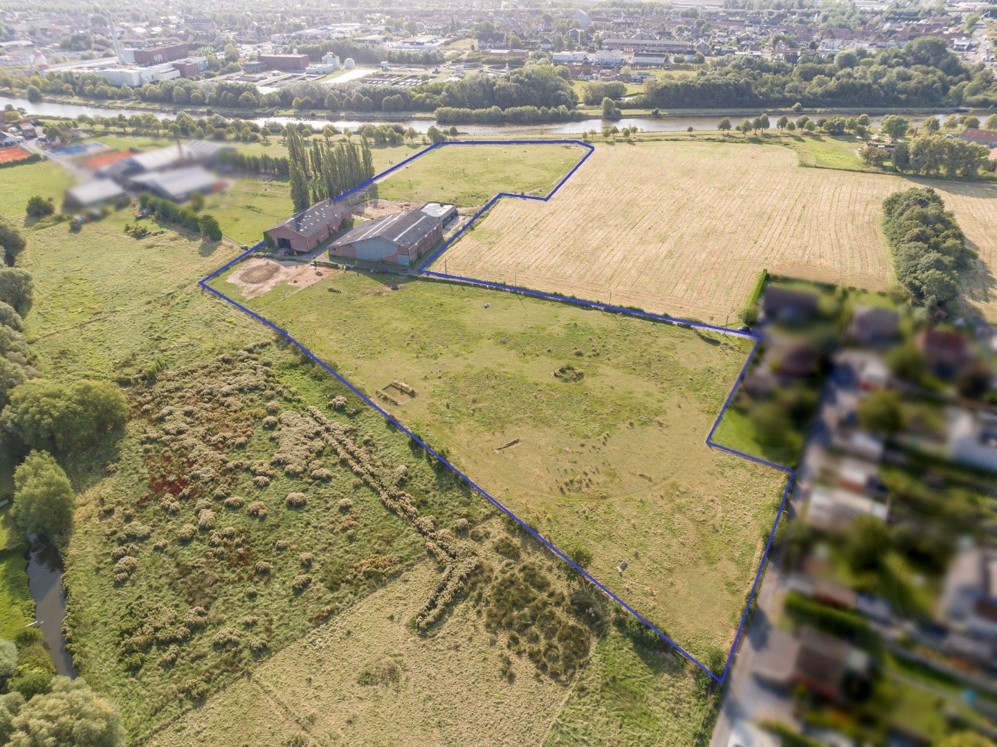 Uitzonderlijk vastgoed tussen Heulebeek en Leie op 4ha te koop in Kuurne - foto 4