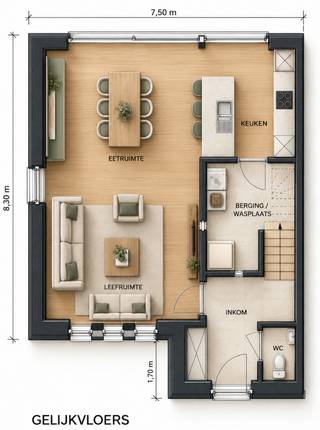TE KOOP in GAVERE aan de Liefkenswegel 8 lot 2 (Linker Lot)<br /><br />Rustig gelegen stukje bouwgrond voor halfopen bebouwing, mooi gelegen en dicht bij het centrum.<br /><br />Bouwen aan 6% mogelijk onder voorwaarden.<br /><br />Afbraak bestaande gebouwen niet voorzien in de opgegeven prijsofferten.<br /><br />Opp. : Lot 2 : +/- 311 m² Prijs : € 125.000<br /><br />FORMULE WATER- EN WINDDICHT:<br />- Ruwbouwwerken<br />- Timmerwerken<br />- PVC ramen met beglazing kw 1.0<br />- Dak- &amp; zinkwerken<br />_________________<br />= € 211.481 excl. btw<br /><br />OPTIE AFWERKING:<br />- Elektriciteit en ventilatie<br />- Chape -en vloerisolatie<br />- Pleisterwerken<br />- Sanitaire werken ( HW toestellen = € 7.000 excl. btw )<br />- Warmtepomp lucht/water ( Viessmann )<br />- Bevloering ( HW vloer : 35€/m² HW plinten : 12.50€/lm HW wandtegels : 30€/m² )<br />- Keukeninstallatie ( HW = € 8.000 excl. btw)<br />- Binnen schrijnwerk<br />- Voegwerken<br />- Blowerdoortest<br />- Zonnepanelen 8st. ( 475 Wp )<br />_________________<br />= € 130.433 excl.btw<br /><br />WIJ BOUWEN OOK A LA CARTE<br />Opties zijn mogelijk tot net voor " Normale Bewoonbaarheid" (volgens aannemingsovereenkomst)<br />Informeer naar onze interessante HUISRUIL-FORMULE<br /><br />zie ook : WWW.SPEYBROECK.BE<br />Bel 0473 300 700 of GRATIS 0800 15 700<br /> <br /><br /> 