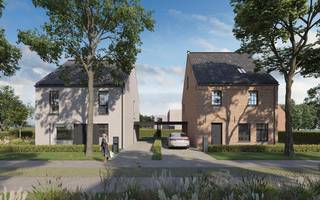 Open bebouwing in landelijke stijl op lot 4 in deze nieuwe residentieel gelegen verkaveling. De woning omvat ruime woonkamer met...