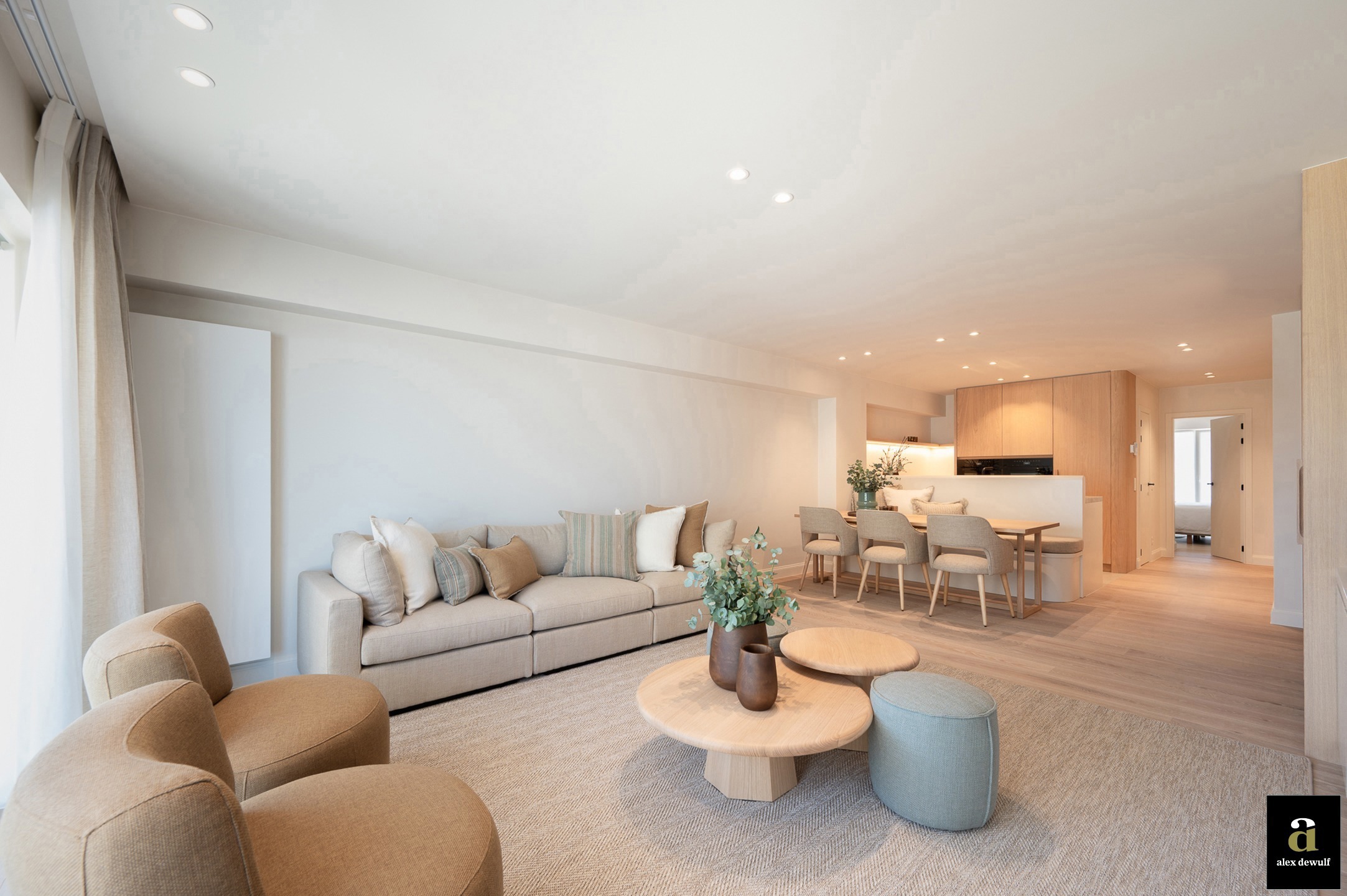 Prachtig appartement met goed zijdeling zeezicht te Zoute    - foto 5