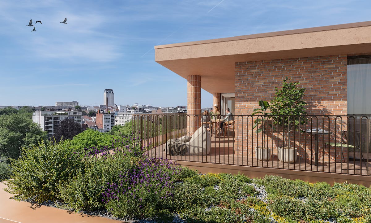 Once in a lifetime penthouse for sale along Zuidpark in Ghent - photo 1