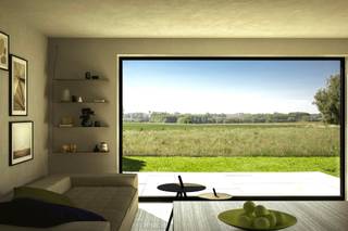 Ontdek deze 2 prachtige instapklare halfopen woningen, ontworpen met oog voor comfort, moderniteit en energiezuinig wonen.<br /><br />Dankzij het uitstekende EPC A genieten deze woningen van een laag energieverbruik en een optimaal wooncomfort. Ze beschikken over een inkomhal met toilet, een lichtrijke leefruimte met open ingerichte keuken, een garage met washoek, twee mooie slaapkamers en een moderne badkamer.<br /><br />De kwalitatieve afwerking, duurzame materialen en de volledig aangelegde buitenomgeving (gazon, afsluitingen, terras in gepolierd beton en voortuin met grind) zorgen voor een elegante en tijdloze uitstraling.<br /><br />Gelegen in een rustige en groene omgeving is dit project ideaal voor wie op zoek is naar een instapklare woning zonder compromissen op vlak van kwaliteit.<br /><br />Troeven :<br />• EPC A – energiezuinig wonen<br />• Sleutel-op-de-deur<br />• Halfopen bebouwing – veel lichtinval en privacy<br />• Hoogwaardige materialen<br />• Volledig aangelegde buitenomgeving<br />• Toporiëntatie van het terras: ZUID<br /><br />Meer info? Contacteer guido@immobeguin.be / 0475 70 36 19