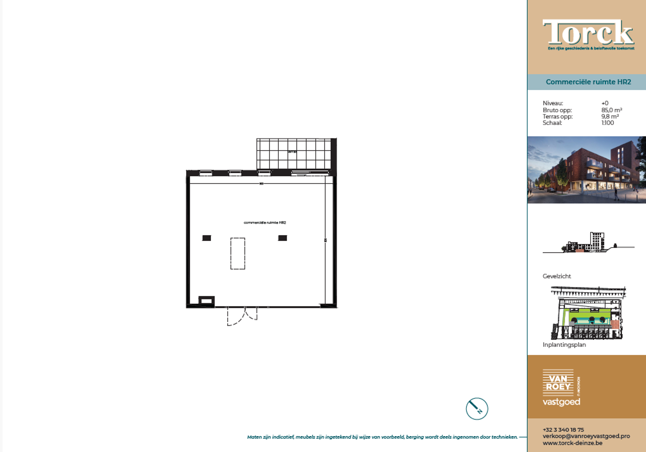 Commercial for sale in Deinze - photo 1