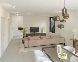 <strong>Woonoase Delvaux </strong><br />Energiezuinig nieuwbouwproject in groene en rustige straat – Neerijse<br /><br />AANKOOP MOGELIJK AAN 6% BTW<br /><br />Op de hoek van Wolfshaegen met de rustige Ridderstraat wordt dit kleinschalige en kwalitatieve nieuwbouwproject van 10 woningen gerealiseerd. <strong>Omgeven door groen</strong>, biedt dit project een ideale combinatie van wooncomfort, duurzaamheid en levenskwaliteit.<br /><br />Het project bestaat uit een gevarieerde mix van <strong>open, halfopen en gesloten bebouwingen</strong>, geschikt voor gezinnen en koppels die op zoek zijn naar een moderne en toekomstgerichte woning.<br /><br />Alle woningen worden uitgerust met <strong>hedendaagse technieken en een sterke focus op energiezuinigheid</strong>:<br />- E-peil lager dan of gelijk aan 10 <br />- Lucht-water warmtepomp<br />- Vloerverwarming<br />- Volledig onderkelderd, ideaal als extra bergruimte of multifunctionele ruimte<br /><br />Dankzij deze duurzame voorzieningen geniet u van een aangenaam binnenklimaat en <strong>lage energiekosten</strong>. De groene en rustige ligging zorgt voor een aangename woonomgeving, met <strong>vlotte verbindingen</strong> naar omliggende gemeenten en dagelijkse voorzieningen.<br /><br />Tot slot: doordat de <strong>tuinaanleg is inbegrepen</strong> in de prijs, kunt u al meteen heerlijk genieten van de <span><strong>zuid-georiënteerde </strong>tuin wanneer u de sleutels ontvangt. <br /></span><br />Een aantrekkelijk nieuwbouwproject voor wie rustig, comfortabel en energiezuinig wil wonen in het groen.<br /><br />Interesse? Neem snel met ons contact op.