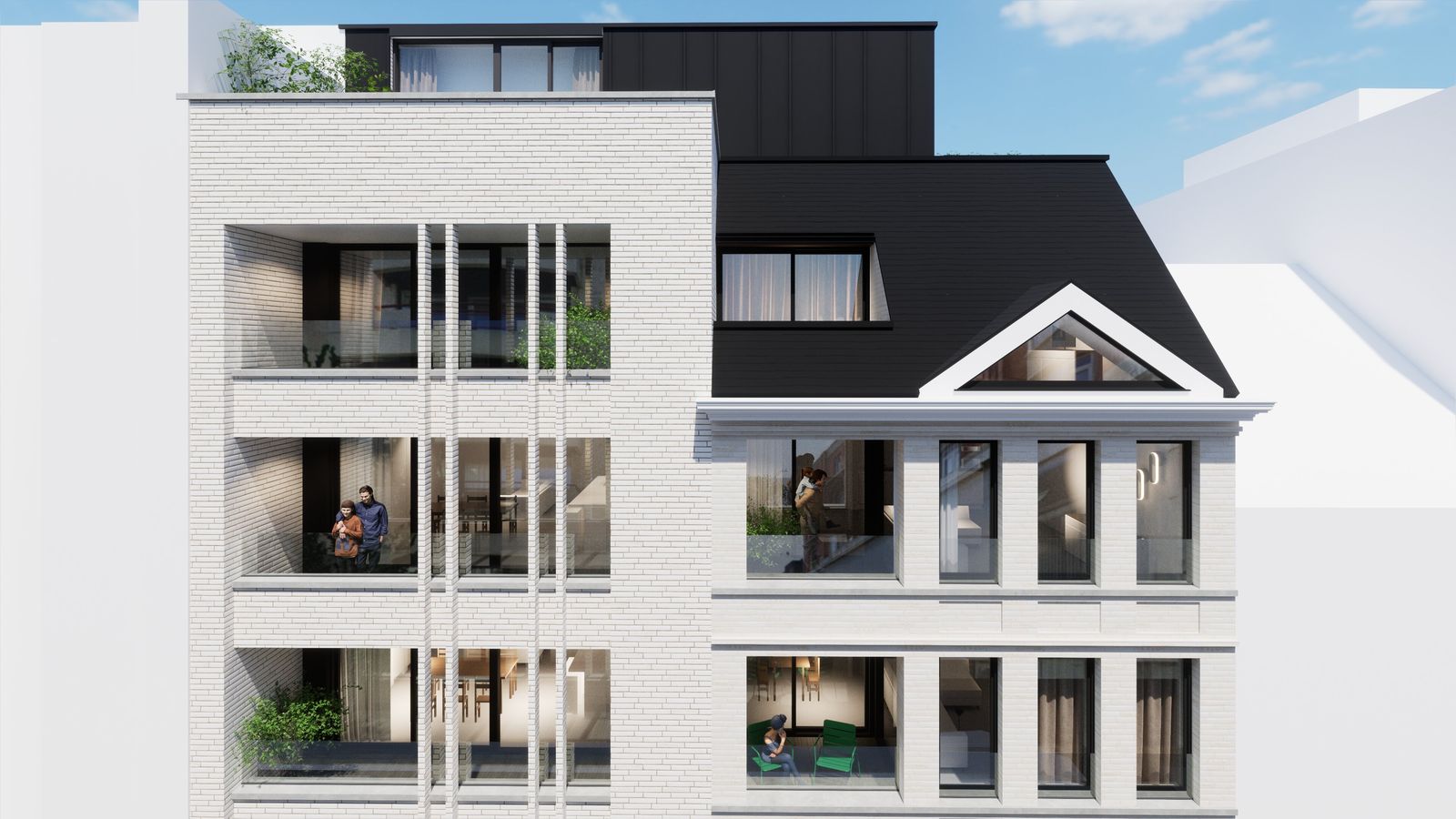 Schitterend nieuwbouwappartement (2slpk) met zonnig terras - foto 5