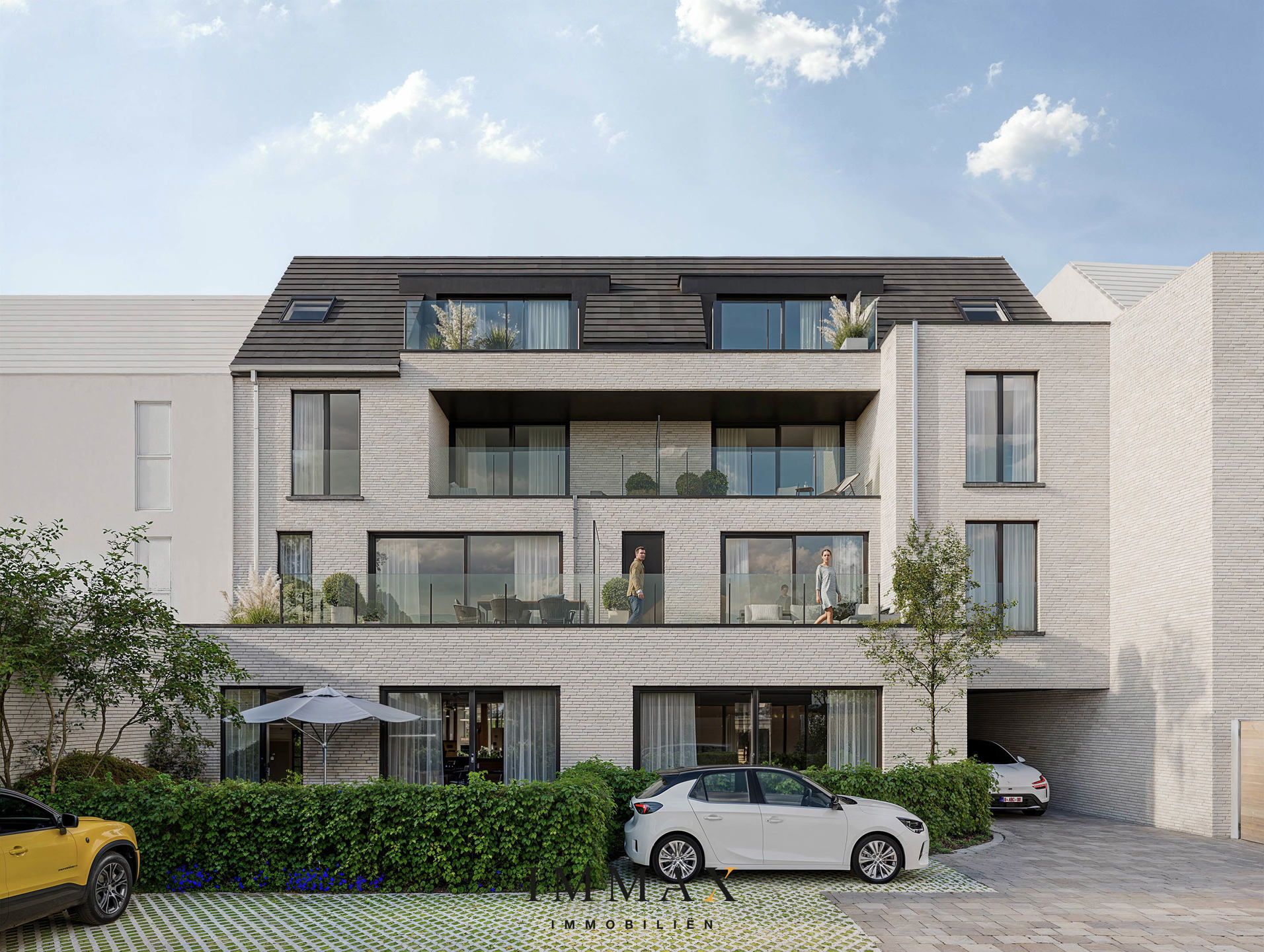 Dakappartement met zuidwest gericht terras in Oostkamp - foto 4