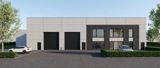 Wommelgem modern magazijn van 720m² met kantoren verdeeld over 2 verdiepingen van 225m² in de industriezone van Wommelgem.Modern magazijn met hoogte...