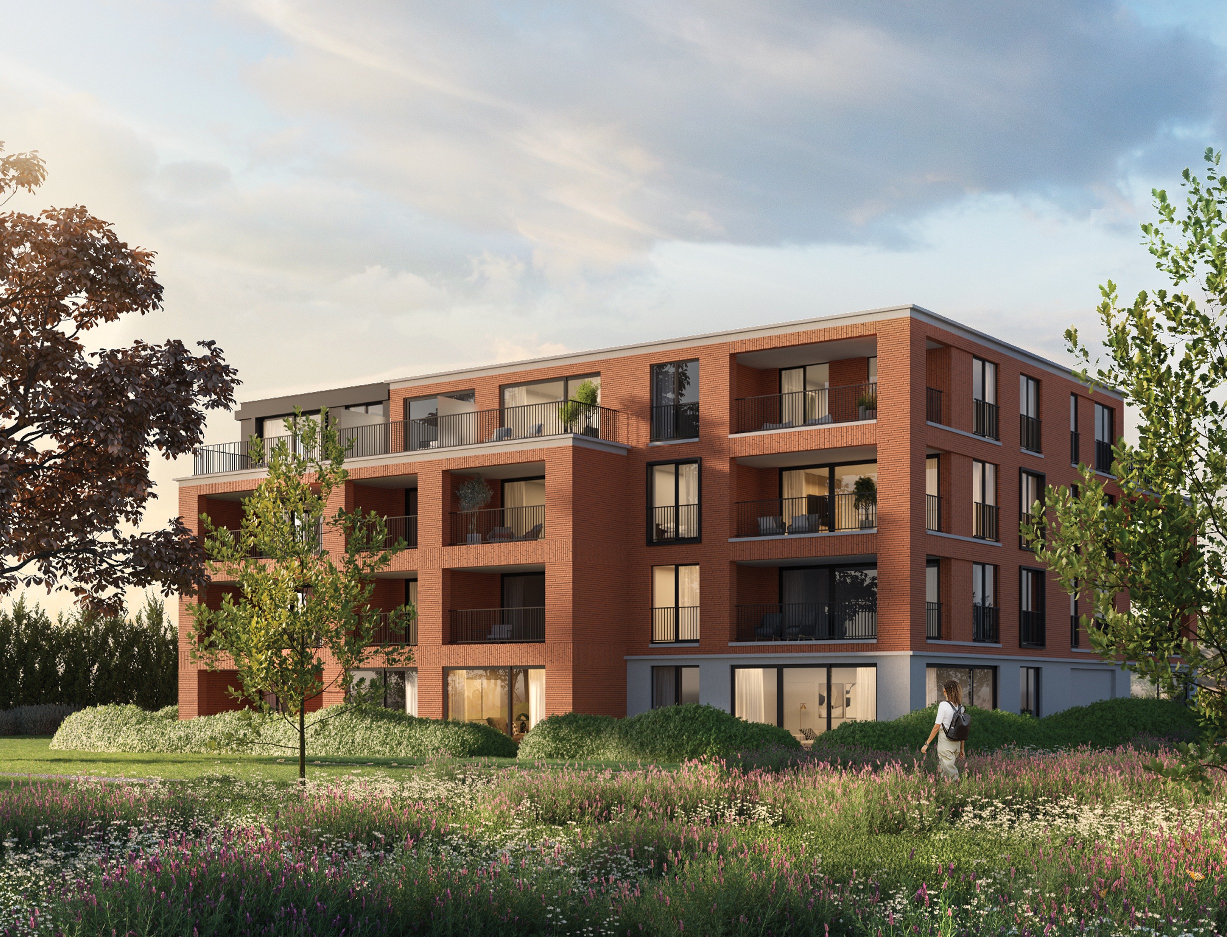 Nieuwbouw appartement te koop in Zulte centrum - foto 1