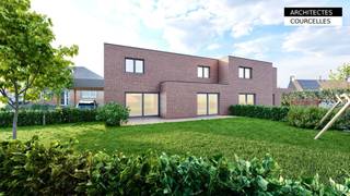 2 MODERNE ENERGIEZUINIGE NIEUWBOUWWONINGEN in Rue De La Muserie, Estaimbourg! UNIEKE KANS: AANKOOP MOGELIJK AAN 6% BTW! SPECIFICATIES: carport, ruime en lichtrijke leefruimte met open keuken, berging, drie slaapkamers, bureau, dressing en badkamer. Rustig en aangenaam gelegen omringd door rust & natuur. Dankzij energiezuinige technologieën zoals warmtepomp, vloerverwarming, superisolerend glas, 10.000L regenwaterrecuperatie en ventilatie type D, geniet u van een duurzaam en modern ontwerp. Bovendien kiest u zelf uw topafwerking en bepaalt u de materialen & stijl naar eigen smaak. Info: caro@immobeguin.be