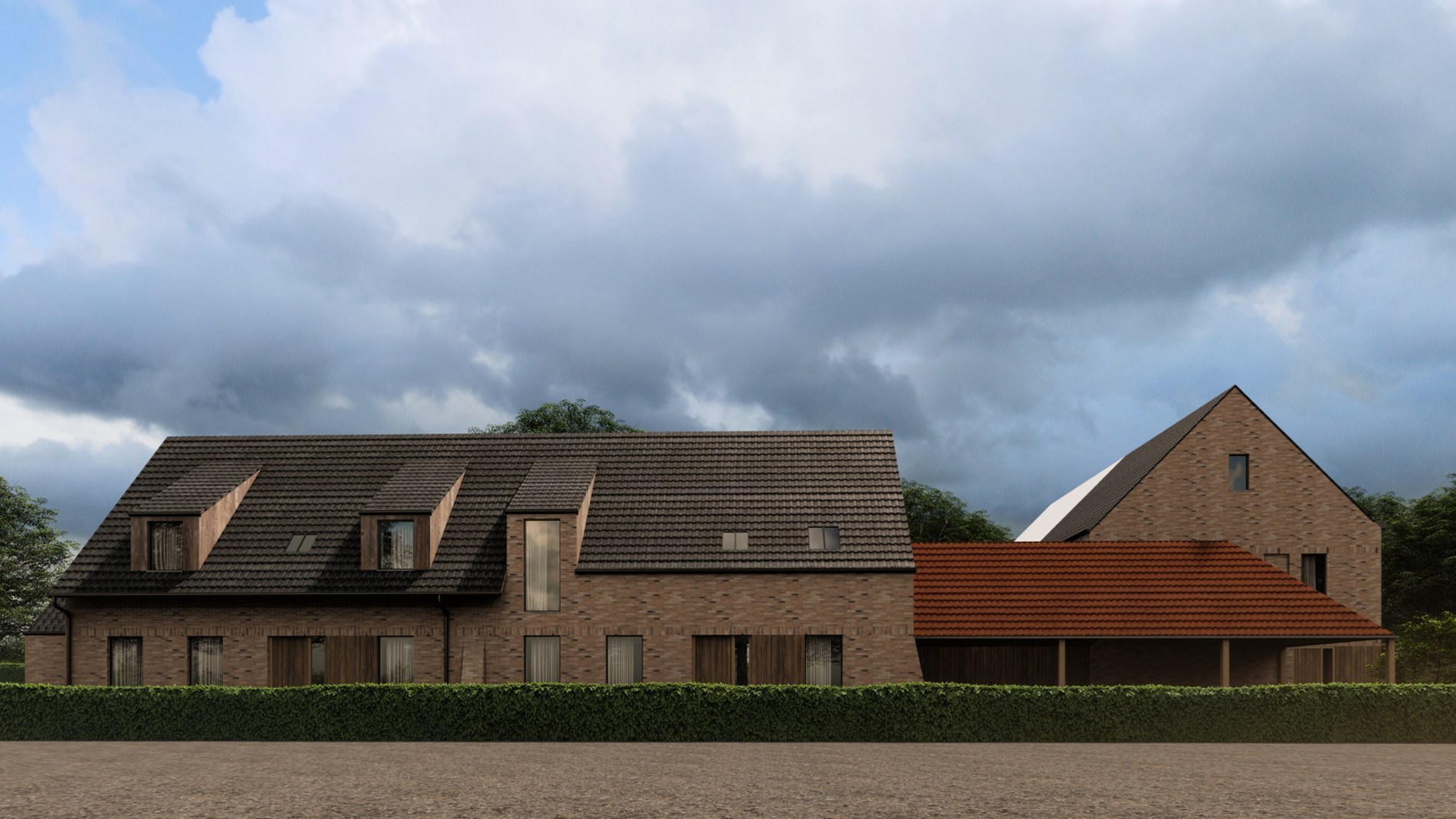 Woonerf met 3 knappe BEN-woningen te Nederzwalm - foto 5