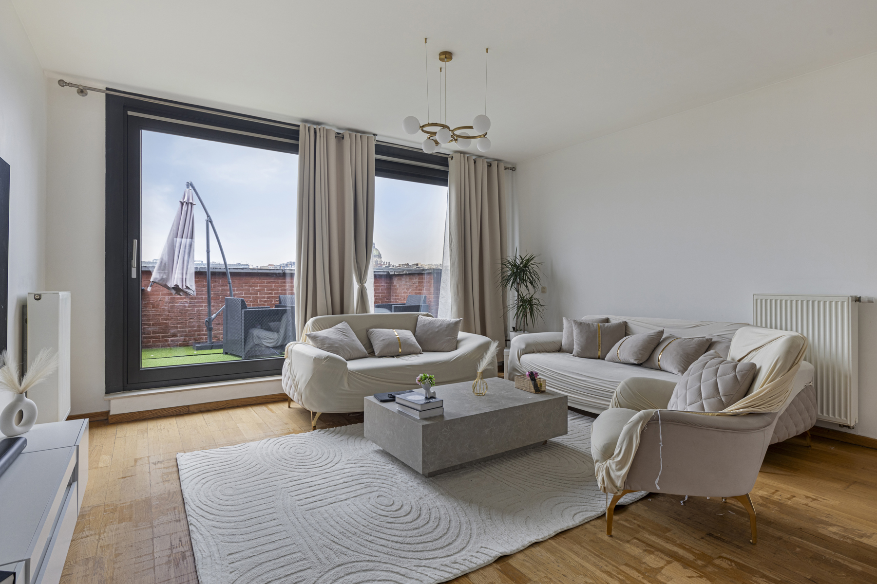 Penthouse met Panoramisch Uitzicht op Brussel  - foto 2