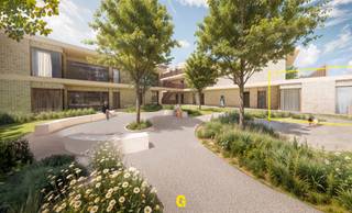 De Boomgaard is een nieuw woonproject waar rust, groen en hedendaags comfort elkaar versterken. Verscholen in een groen binnengebied en op wandelafstand van het centrum van Hoeselt, ontstaat hier een plek waar je écht thuis komt.<br /><br />Het project verenigt kwalitatieve appartementen rond een centrale, parkachtige autoluwe buitenruimte als hart van het project. Een doordacht woonensemble waar ontmoeting, privacy en leefkwaliteit in balans zijn. De ideale woonplek voor elke generatie. <br /><br /><br />DE LOCATIE<br /><br />Hoeselt biedt het beste van twee werelden: de rust en gemoedelijkheid van een dorp, met alle dagelijkse voorzieningen binnen handbereik. Je woont hier ontspannen en goed bereikbaar in een gemeente die inzet op leefkwaliteit, natuur en nabijheid.<br /><br />De Boomgaard ligt op een unieke plek tussen de Boomgaardstraat en de Bilzersteenweg. Die ligging zorgt voor een slimme verbinding: landelijk wonen, maar met alles dichtbij. Te voet of met de fiets bereik je vlot het centrum van Hoeselt, zonder afhankelijk te zijn van de wagen. <br /><br /><br />APPARTEMENT 0.7<br /><br />Dit luxueuze 3-slaapkamer appartement met twee badkamers is gelegen op de gelijkvloerse verdieping. De lichtrijke leefruimte met zuid-west gericht terras sluit aan op de mooie achtertuin van het gebouw. Hier geniet u in alle rust van de namiddag- en avondzon, weg van de drukte, maar toch kortbij alles. <br /><br />Indeling: <br />inkomhal toegankelijk via de mooie binnentuin - met gastentoilet en handige nis voor een vestiairekast, royale lichtrijke leefruimte (43,134 m²) met plafondhoge ramen uitgevend op het terras en de achtertuin, open keuken met eiland. Nachthal met ruime berging, badkamer 1 en slaapkamer 1, 2de nachthal met badkamer 2, slaapkamer 2 en 3, mogelijk ook in te richten als bureau of dressing. <br /><br />Bijkomend kan een autostandplaats in de kelderverdieping mee aangekocht worden, bereikbaar langs de Boomgaardstraat. Voor extra bergruimte wordt een individuele kelderberging aangeboden. <br /><br />De appartementen worden afgewerkt met moderne, duurzame energiezuinige technieken en zeer degelijke materialen:<br />- warmtepomp lucht-water<br />- vloerverwarming<br />- (al dan niet) uitgerust met zonnepanelen met eigen omvormer per appartement, aantal en plaatsing bepaald in functie van het te bereiken E-peil.<br />- WC's voorzien van regenwater uit de hemelwaterput<br />- keuken ingericht met toestellen van zeer degelijke kwaliteit<br />- Fiber internet, UTP-aansluitingen in verschillende ruimtes<br />- afwerking vrij te kiezen, met al redelijke budgetten inbegrepen in de prijs, met professionele begeleiding bij elke stap. <br />- aanpassingen voor minder mobiele mensen mogelijk!<br /><br />Gerealiseerd door een succesvolle samenwerking tussen H-PLUS en CURON, twee sterke ervaren vastgoedspelers voor wie kwaliteit, comfort en eindresultaat primeert. <br /><br />Interesse in dit mooie aanbod op deze gunstige ligging? Neem gerust een vrijblijvende afspraak bij ons op kantoor voor meer toelichting - Wim - 0478 495 750 - wim@immofransgoffin.be<br /><br />Heeft u geen zicht op de waarde van uw huidige woning? Wij maken graag tijd voor u voor een vrijblijvende doch grondig uitgewerkte waardebepaling.<br /><br />Maatregelen opgenomen in het Maatregelenregister: nee