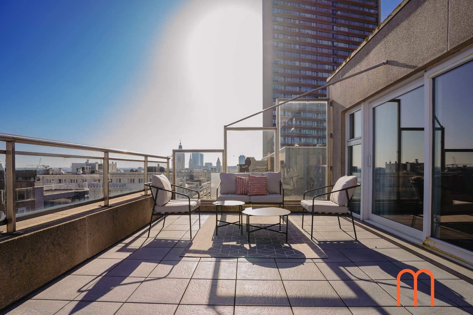 Luxe penthouse te koop in Oostende met zijdelings zeezicht en ruim terras - foto 5