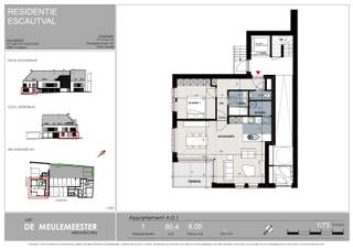 DISCOVERY DAY: Sat. 21/02 from 2pm - 5pm.Come discover this residence with viewing apartment. Signal in advance is requested.Last 5 apartments! 6%...