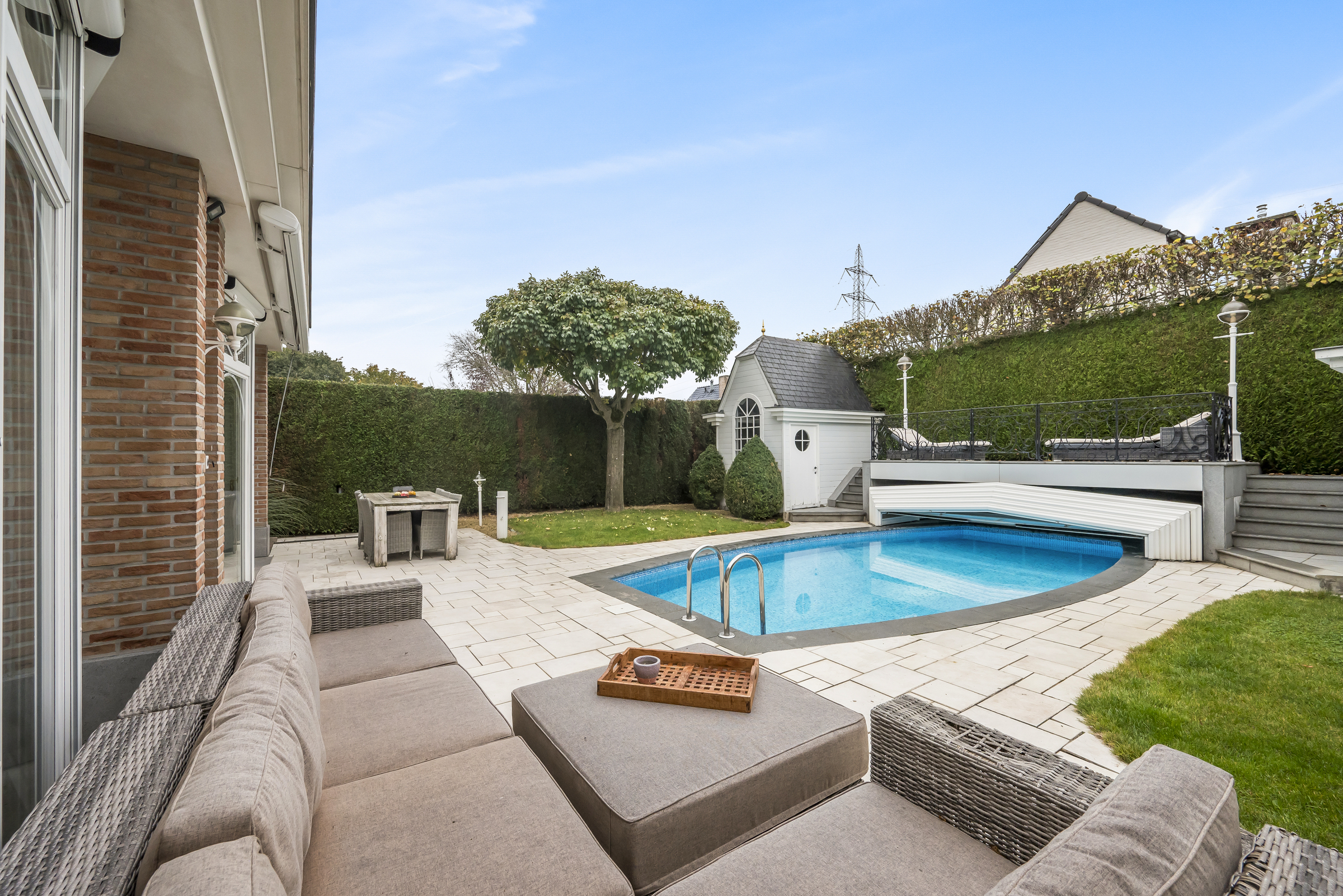 Franse pastoriestijl villa met zwembad in Bornem - foto 5