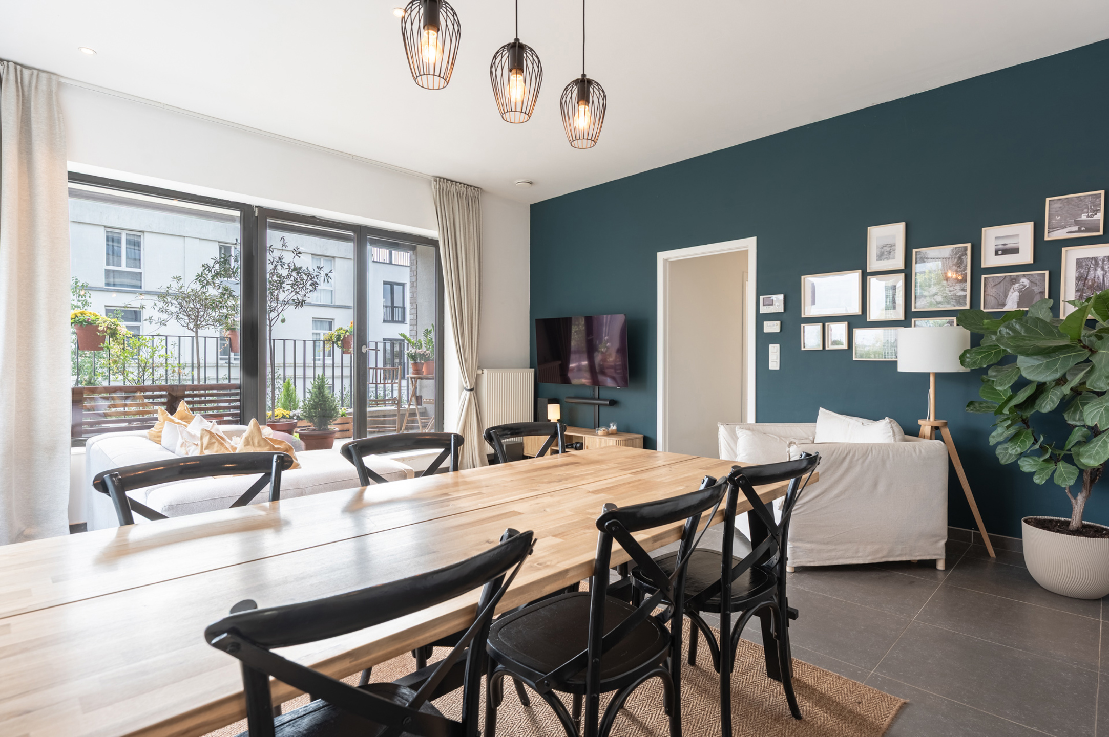 Hoekappartement met 2slk en veel lichtinval op het Eilandje. - foto 5