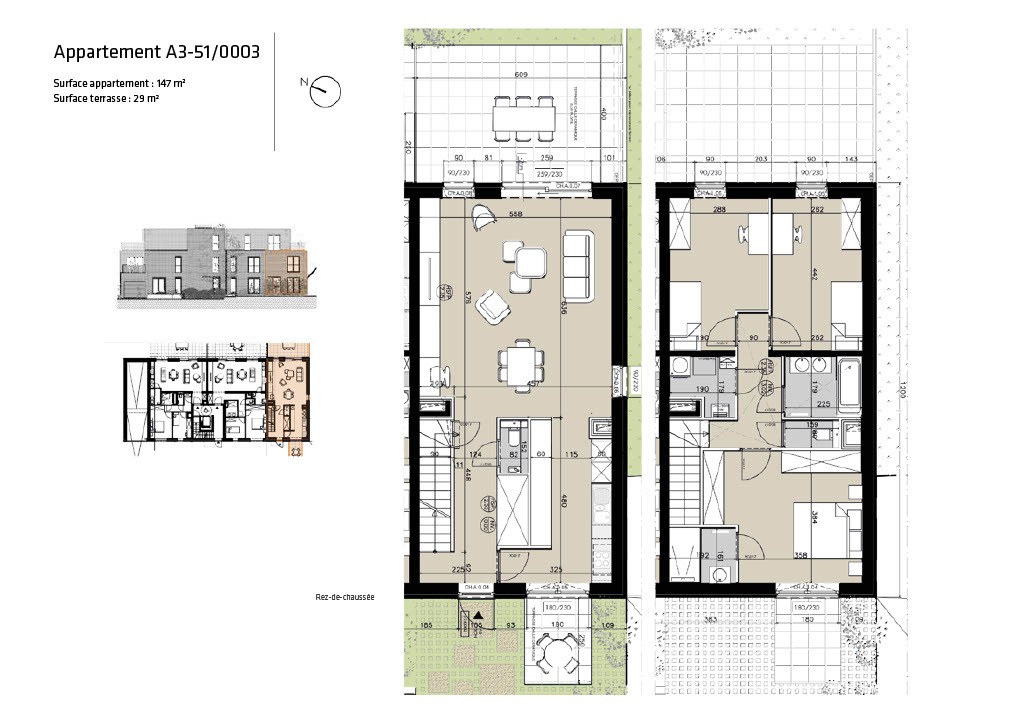 Très joli duplex avec 2 terrasses - photo 2