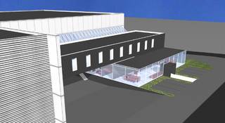 Nieuwbouw logistieke hal / productieruimte van 4.500 m² met 250 m² kantoren (op maat) op 8.900 m² terrein te huur. Gelegen op...