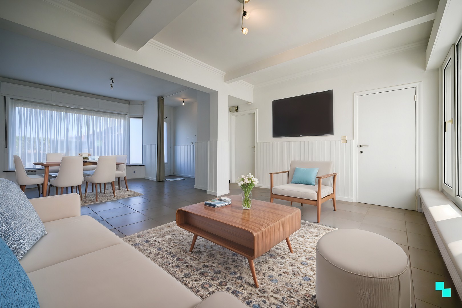 Ruime woonst met drie slaapkamers nabij centrum Kachtem - photo 2