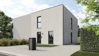 Energiezuinige nieuwbouwwoning met 3 slpks op een perceel van 4a 89ca, rustig gelegen in een residentiële woonwijk, met een vlotte verbinding naar omliggende gemeentes, doch nabij scholen, winkels, en andere faciliteiten. Het perceel betreft lot 2 van het verkavelingsplan. Bewoonbare oppervlakte: 136 m².<br />Prijs reeds inclusief aankoop bouwgrond! Prijs exclusief kosten, BTW en registratierechten.<br />Bestuursmaatregelen in het maatregelenregister: nee<br /><br />INDELING WONING: GELIJKVLOERS: Inkomhal met apart toilet, berging, en een open leefruimte met keuken met een prachtig uitzicht op achterliggende tuin. <br />EERSTE VERDIEPING: 3 ruime slaapkamers; een badkamer met aansluitende technische ruimte.<br /><br />Afwerking woning: Ruwbouw winddicht, Sanitaire leidingen (inclusief hergebruik van regenwater), Elektriciteit,<br />warmtepomp, Pleisterwerken, Isolatiewerken en chape, EPB berekening, Trap in rubberwood, Ventilatiesysteem D+, Kostprijs architect en veiligheidscoördinatie inclusief Zonnepanelen, afgewerkte keuken, Sanitaire toestellen, Tegelvloeren in de volledige woning, Binnendeuren in tubespaan, reeds voor geschilderd.<br /><br />Het perceel heeft een straatbreedte van 10m en -diepte van 50m. Mogelijkheid tot het bouwen van een open bebouwing met een façade van ong. 7m en een diepte van 17m (gelijkvloers), en 12m (eerste verdiep). Afstand van zijdelingse perceelsgrens is 3m. Bouwhoogte: maximaal 2 bouwlagen onder de kroonlijst.<br /><br />Wij realiseren dit project in samenwerking met AVL Woningbouw. De afbeeldde render van de woning is een voorbeeld. Onder voorbehoud van het verkrijgen van een omgevingsvergunning.<br />Details verkavelingsvoorschriften te raadplegen via limburgsvastgoed.be.<br /><br />Voor meer info bel Jeff op 0472/04.26.49 of 011/22.19.17 - jeff@limburgsvastgoed.be of limburgsvastgoed.be