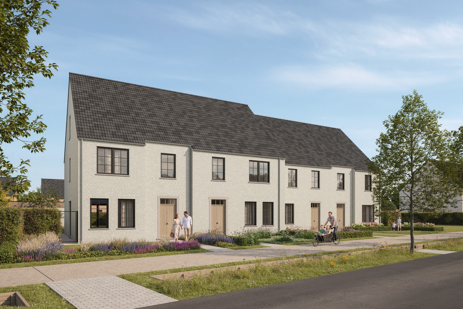 Lot 166: halfopen bebouwing met 3 slaapkamers - foto 2