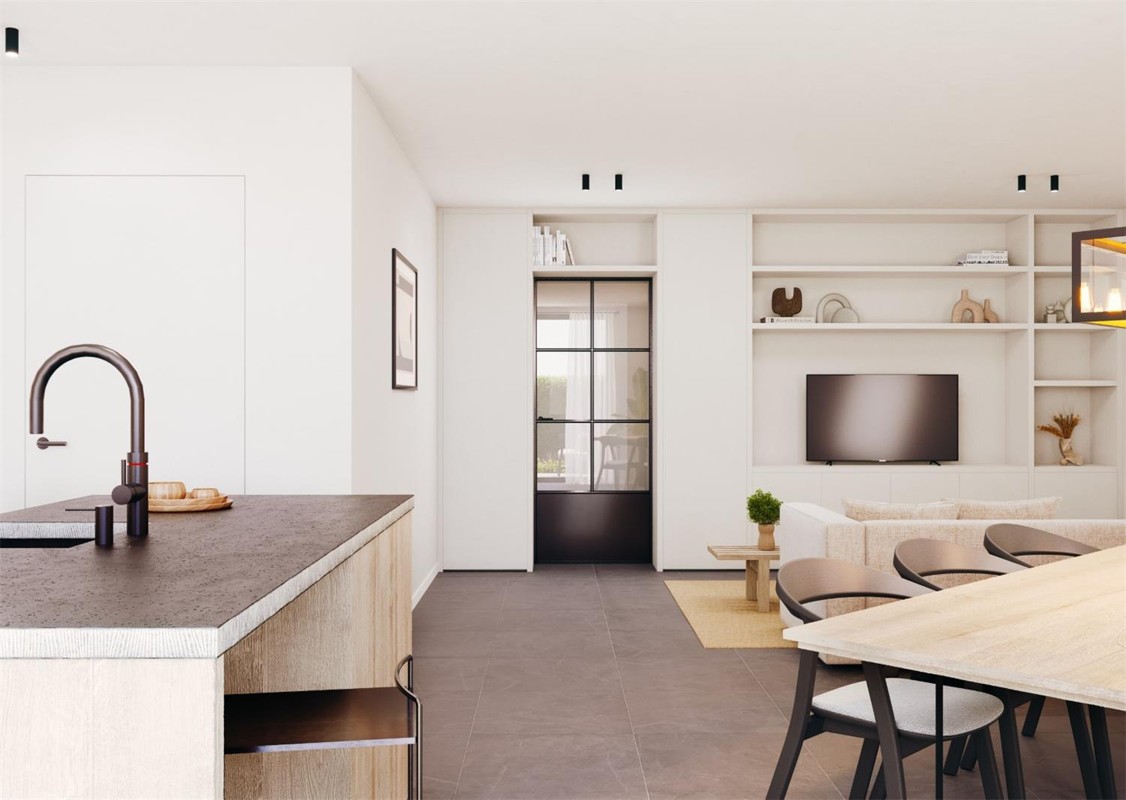 Luxueus nieuwbouw dakappartement met 2 slaapkamers en terrassen aan voor- en achterzijde. - foto 4