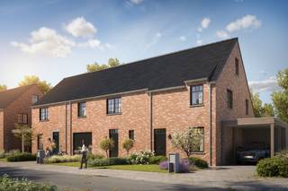 Vlakbij het centrum van Oedelem realiseert Hectaar binnenkort deze hedendaagse nieuwbouwwoningen. Je woont hier in een gloednieuwe kindvriendelijke, rustige woonbuurt. Dankzij de gunstige ligging en de nabijgelegen invalswegen bereik je in een mum van tijd de E40, waardoor ook Brugge, Aalter, Gent en de kust snel en eenvoudig bereikbaar zijn. <br />De landelijk charme van Oedelem wordt gecombineerd met de praktische voordelen van een centrale verbinding. <br /><br />Als koper krijgt u de kans om de afwerking en inrichting van de woning volledig zelf te bepalen in samenwerking met onze ervaren partnerleveranciers. Zo creëert u een woning die helemaal bij uw stijl en budget past!<br /><br /><strong>Indeling van de woning</strong><br />Gelijkvloers: inkomhal met gastentoilet - lichtrijke en open leefruimte met een mooie connectie naar de tuin - open keuken, perfect voor gezellige kookmomenten - praktische bergruimte of garage. <br />Verdieping: 2 ruime en lichtrijke slaapkamers - volledig uitgeruste badkamer met ligbad, inloopdouche en dubbele wastafel, apart toilet op de nachthal. <br />Zolder: 3de slaapkamer en praktische bergruimte te bereiken met een vaste trap. <br />Mogelijkheid om een carport te plaatsen met aansluitende bergruimte. <br /><br /><strong>Troeven van dit project</strong>
<ul>
<li>Zonnige tuin!</li>
<li>Energiezuinig wonen dankzij warmtepomp (lucht/water) en vloerverwarming op het gelijkvloers</li>
<li>Lichtrijke, open leefruimtes met optimaal contact met de tuin</li>
<li>Mogelijkheid tot plaatsen van een carport met berging of inpandige garage met extra technische ruimte; </li>
<li>Groene, rustige omgeving én toch vlakbij winkels, scholen en openbaar vervoer</li>
</ul>
<br />Interesse?<br />Neem snel contact met ons op voor meer info of een afspraak.