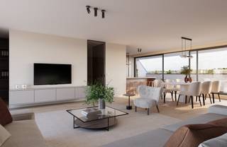 LAATSTE 3-SLAAPKAMER DUPLEX IN RESIDENTIE MOLENDIJKHOF, BORSBEKEDit appartement bevindt zich in de afwerkingsfase, wordt volledig geschilderd en is...