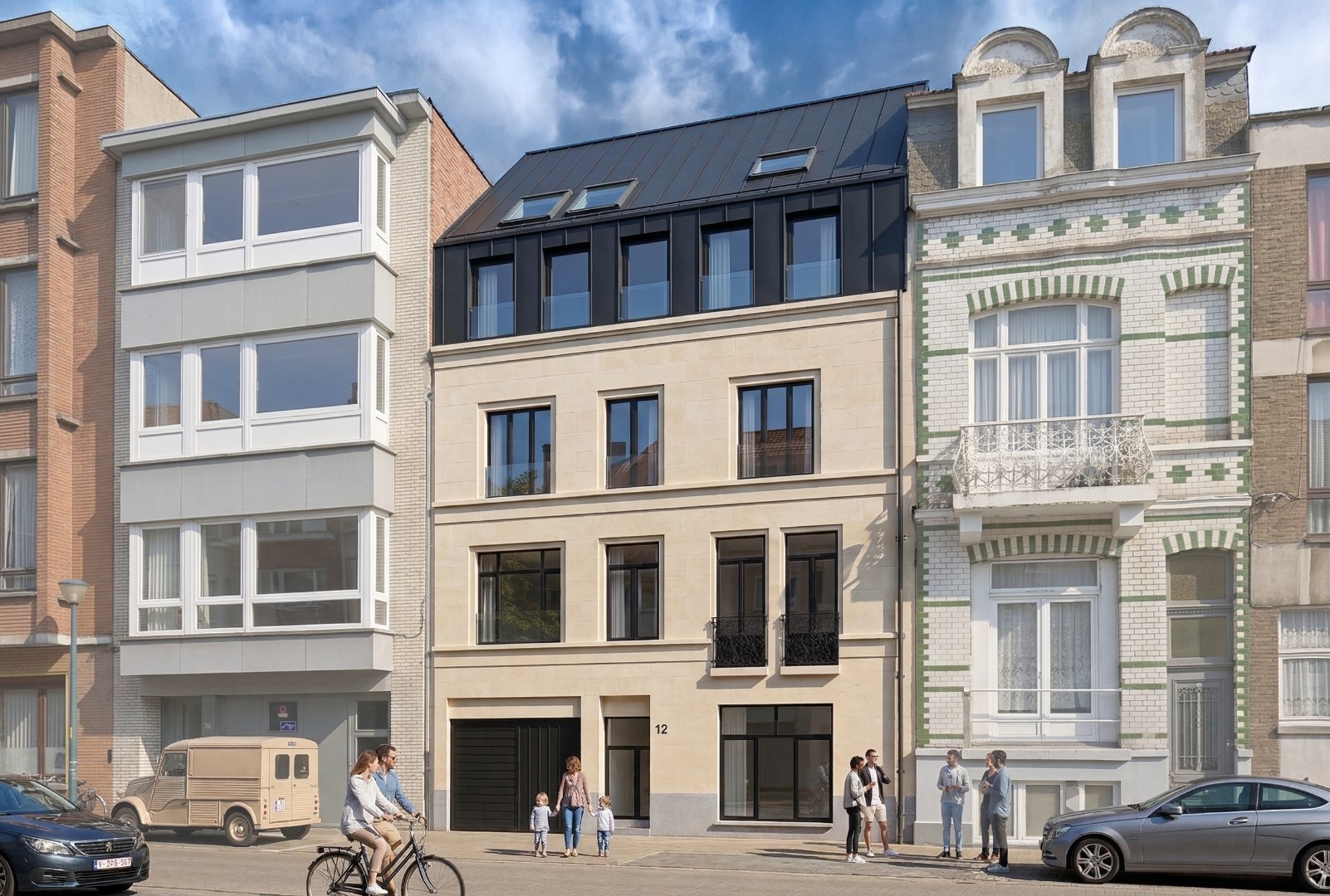 RUIM LICHTRIJK APPARTEMENT MET TERRAS OP ZUCHT VAN ZEE - foto 1
