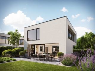 In de gemeente Ophasselt (deelgemeente van Geraardsbergen) biedt Dumobil een perceel bouwgrond aan met een oppervlakte van 843 m² voor de realisatie van deze instapklare villa.<br /><br />Het ontwerp is van architect Mathieu Verhoeven. De woning ligt in een landelijke omgeving met een weids uitzicht. De moderne nieuwbouwwoning heeft een open leefruimte, 3 slaapkamers, een ingerichte badkamer, een aparte douchecel, 2 toiletten, een ruime berging en een volledig uitgeruste keuken. Je kan het huidige ontwerp momenteel nog aanpassen en de villa volledig volgens je persoonlijke voorkeur en smaak laten afwerken. Hier krijgt u dus de mogelijkheid om een villa op maat te realiseren met het gemak dat er reeds een plan voor u klaar ligt. De visualisaties hier getoond zijn ter illustratie bij benadering.<br /><br />Contacteer ons om de plannen in te kijken van dit voorontwerp en/of bekijk meer realisaties op onze website. Deze bouwgrond is rustig gelegen en toch dichtbij het dorpscentrum en de basisschool. Op 6 km ligt het Provinciaal Domein De Gavers in een landelijke omgeving, in het zuiden van Oost-Vlaanderen. Bouwen met Dumobil is kiezen voor kwaliteit, persoonlijke begeleiding, comfort, creativiteit, flexibiliteit, vakbekwaamheid, duurzaamheid en energiezuinig bouwen. Breng vrijblijvend een bezoek aan één van onze kijkwoningen. Meer informatie via: <strong>051/40.10.12</strong> | <strong>info@dumobil.be</strong> | <strong>www.dumobil.be/nl/villabouw/bouwgronden/ophasselt-moderne-instapklare-villa-steenstraat-kapellestraat</strong>