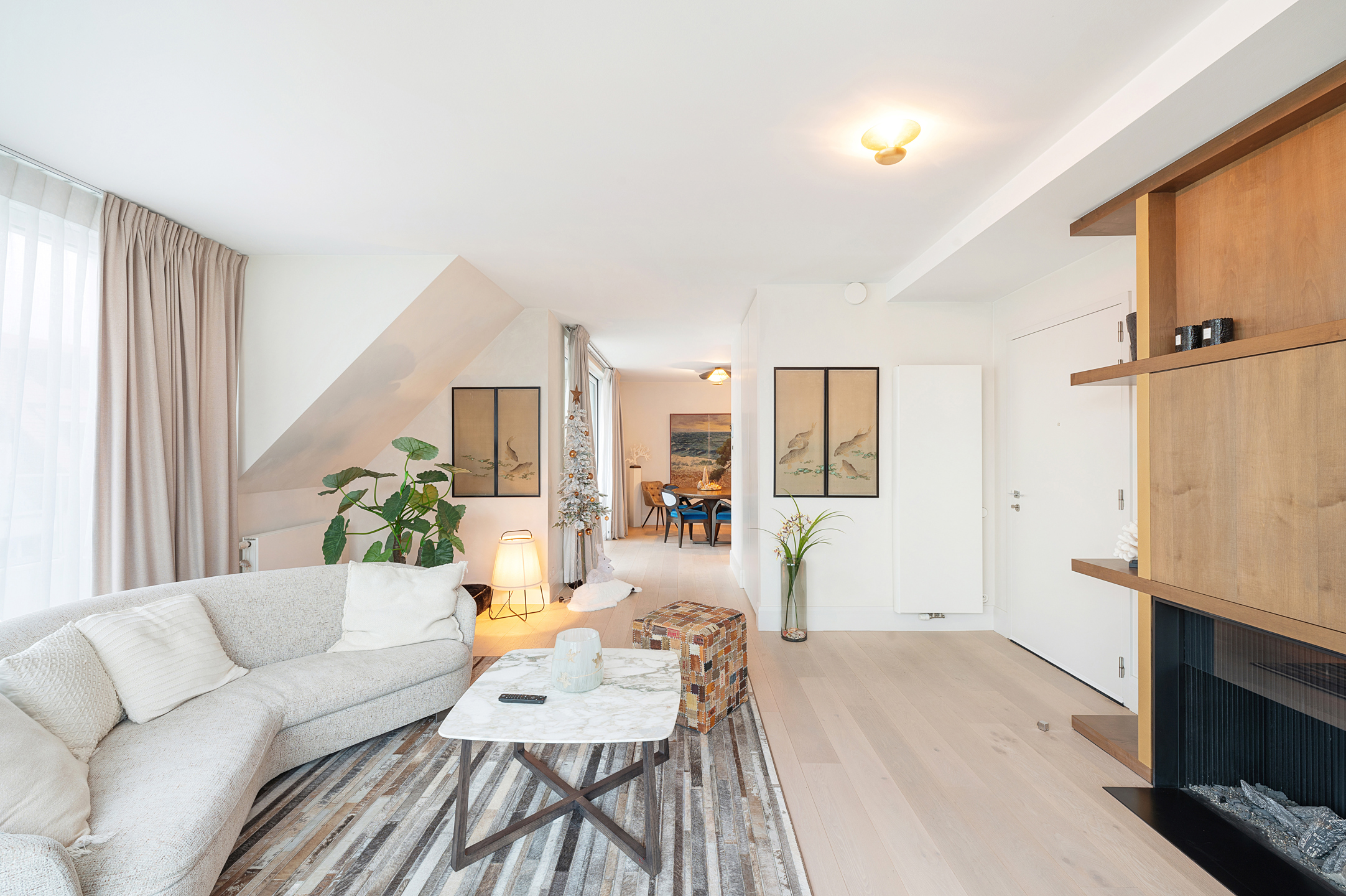 Prachtig duplex- appartement in recent gebouw met zonnig terras, zeezicht. - foto 5