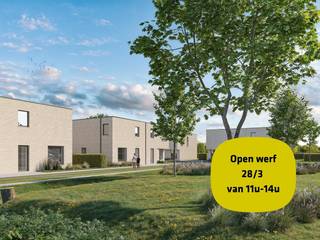 *Zaterdag 28 maart Open Werf van 11u tot 14u*Stap binnen in jouw toekomstig huis, een oase van rust in een groene omgeving. Deze prachtige duurzame...