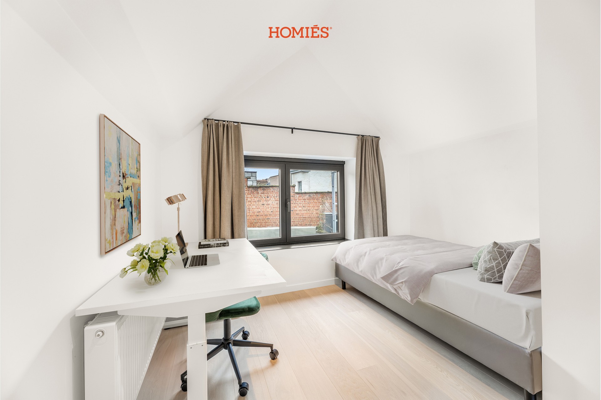 Gezellige kamer met eigen sanitair op topligging - EPC A - foto 2